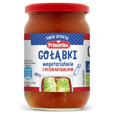 Vegetariske kålroulader med naturris, glutenfri 690 g - PRIMAVIKA